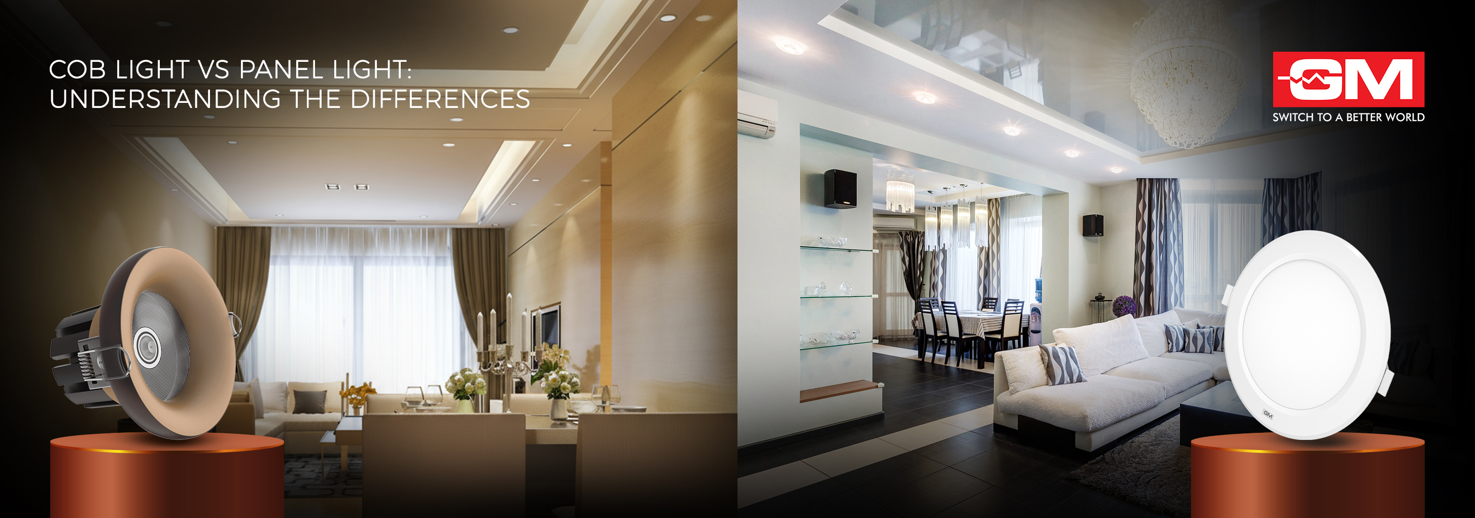 COB Light vs Panel Light: Understanding the Differences