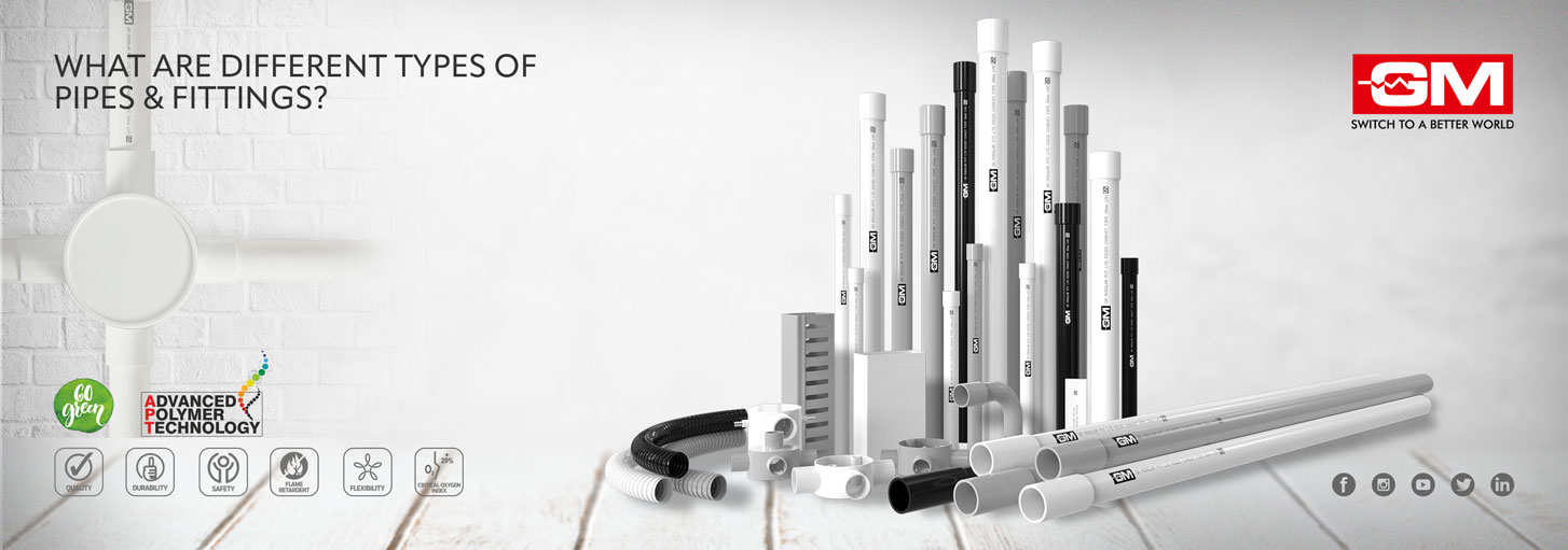 What are the Different Types of Pipes & Fittings