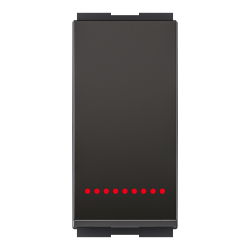 10AX 1 Way Switch with Indicator (LED) - 1M