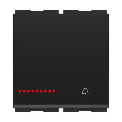 10AX Bell Push Switch with Indicator (LED) - 2M
