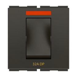 Zicono 32A Dp Switch With Indicator (Led) - 2M
