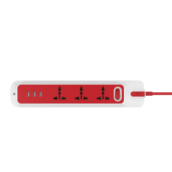 LEMOID   4+1 SPIKE GUARD with 3usb