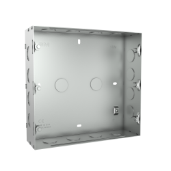FLUSH MOUNTING METAL GANG BOX - 18M