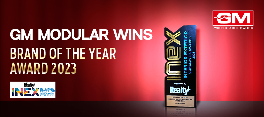 GM Modular receives Inex "Brand of The Year 2023" award